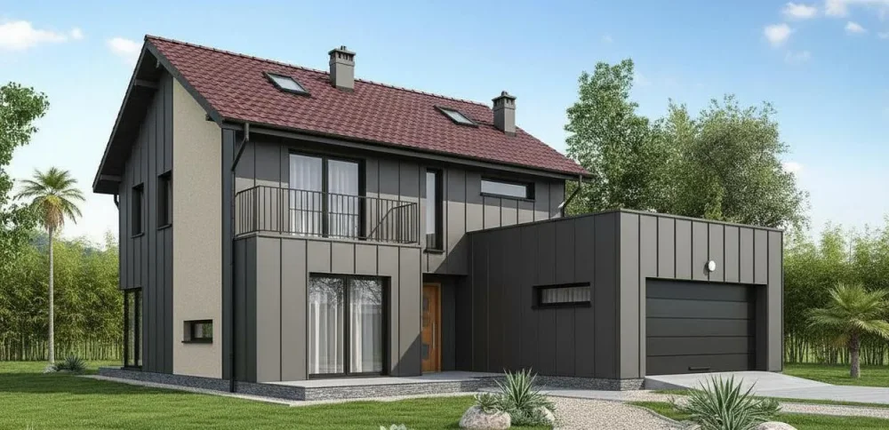 Проект Двухэтажный дом 13 на 17, 196 м2